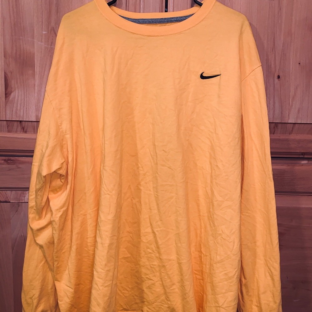 Yellow Nike long sleeve